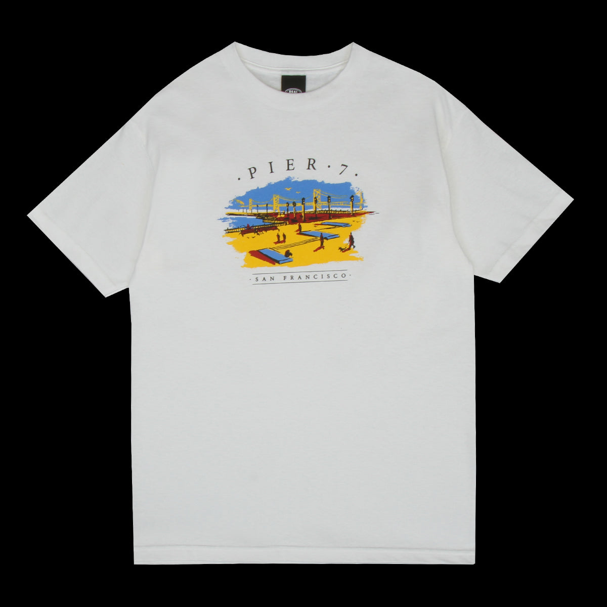 Real - Pier 7 T-Shirt
Color : White / Multi
