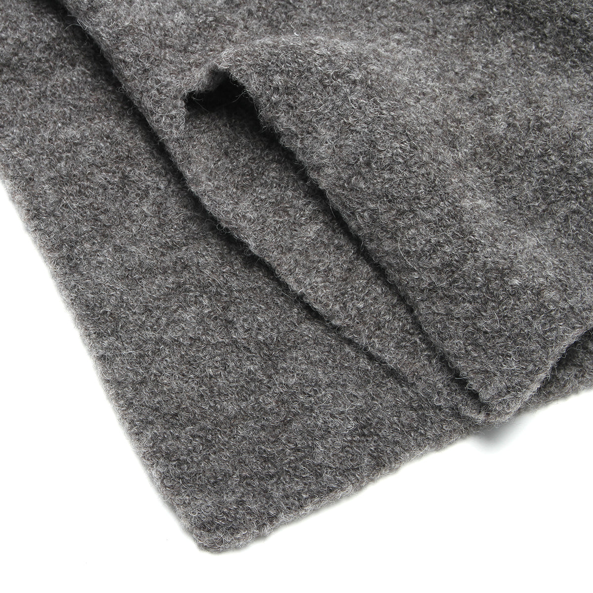 Rototo - Alpaca Boucle Short Muffler
Style # R5152
Color : Dark Gray