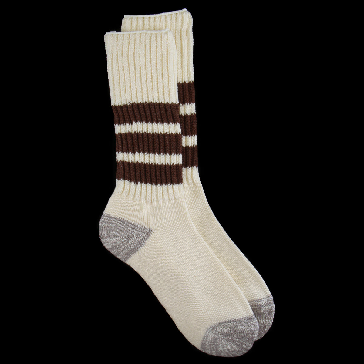 Rototo - Coarse Ribbed Sock
Style # R1255
Color : Brown