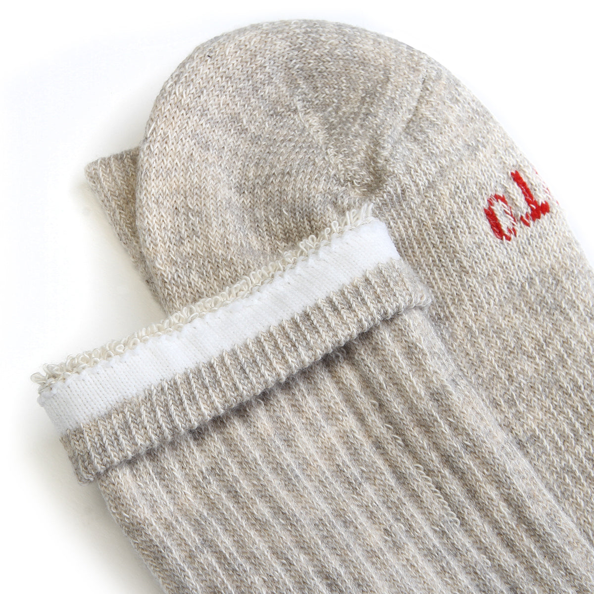 Rototo - Double Face Mini Sock
Style # R1508
Color : Light Gray