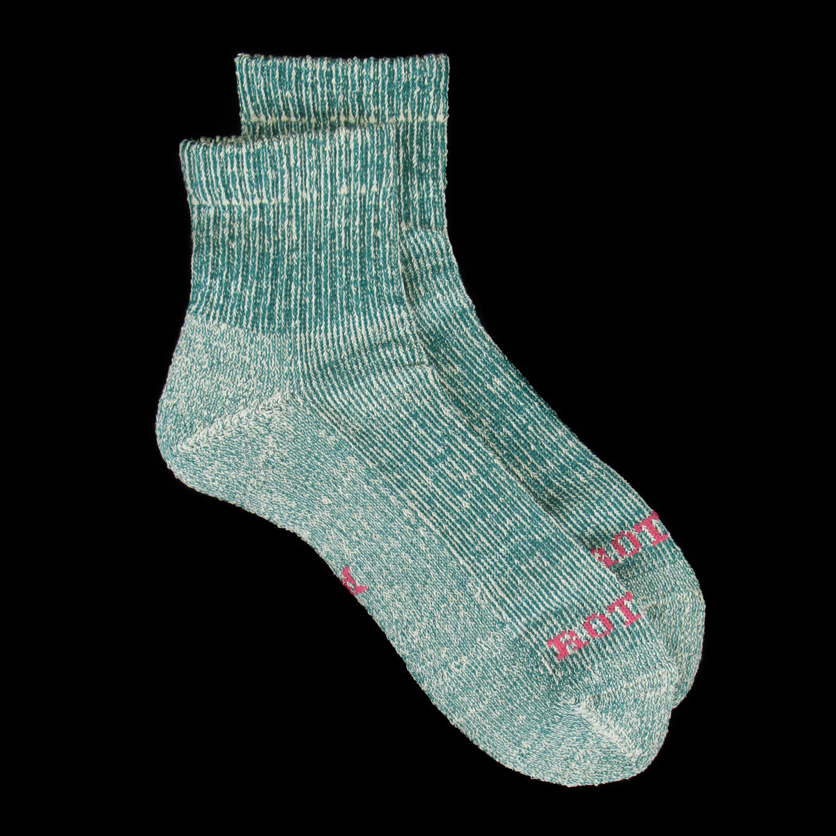 Rototo - Hemp Pile Ankle Sock
Style # R1509
Color : Sea Green