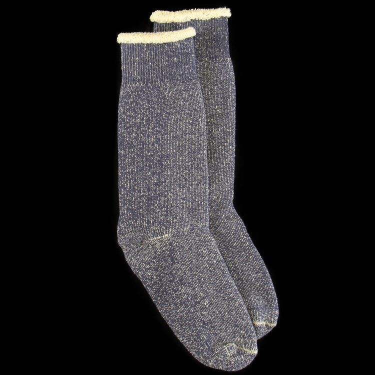 Rototo - Reversible Pile Sock
Style # R1612
Color : Navy / Cream
