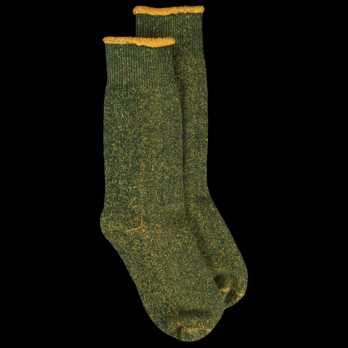 Rototo - Reversible Pile Sock
Style # R1612
Color : Ivy Green / Dark Yellow