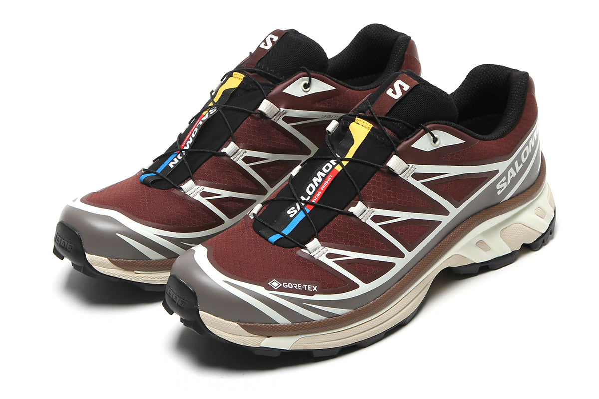 Salomon - XT-6 GTX
Style # L49215200
Color : Bitter Chocolate / Iron / Vanilla Ice