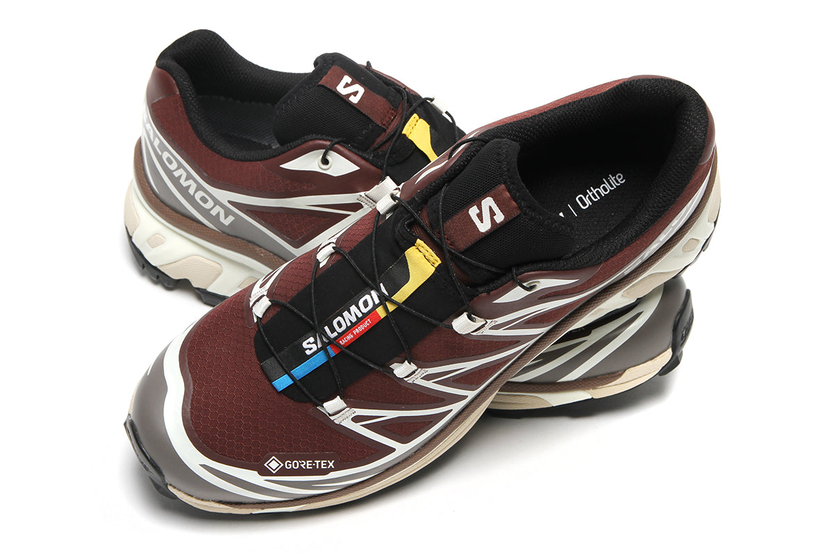 Salomon - XT-6 GTX
Style # L49215200
Color : Bitter Chocolate / Iron / Vanilla Ice