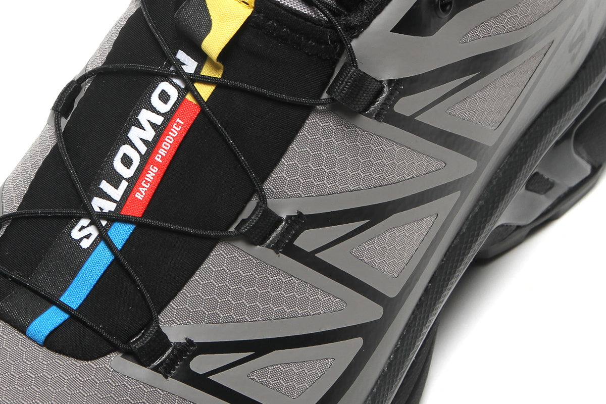Salomon - XT-6 GTX
Style # L49215400
Color : Black / Cloudburst / Dark Gull Grey