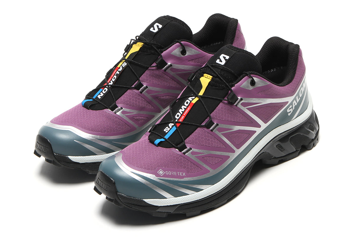 Salomon - XT-6 GTX
Style # L47990100
Color : Concord Grape / Stormy Weather / Silver