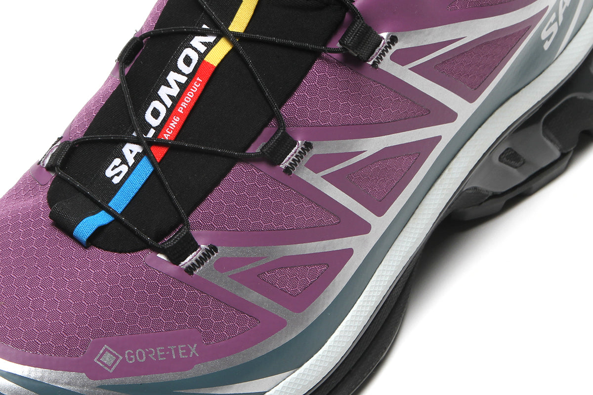 Salomon - XT-6 GTX
Style # L47990100
Color : Concord Grape / Stormy Weather / Silver