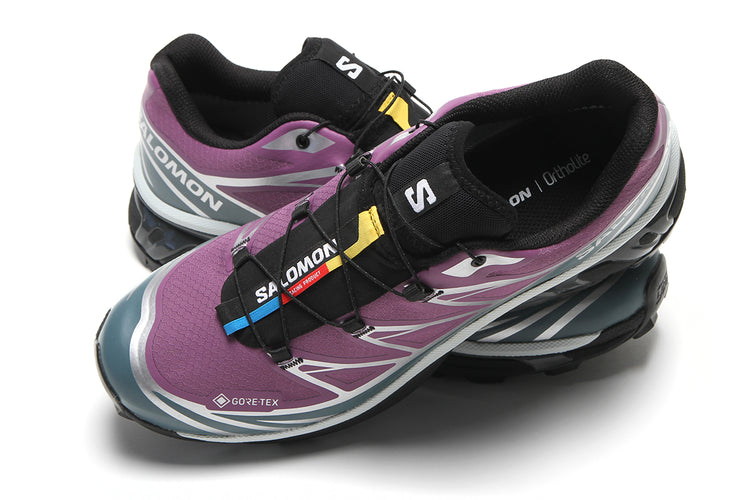 Salomon - XT-6 GTX
Style # L47990100
Color : Concord Grape / Stormy Weather / Silver
