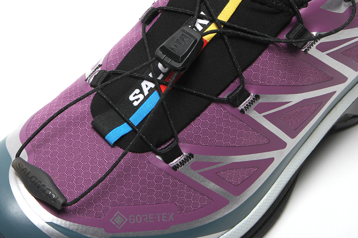 Salomon - XT-6 GTX
Style # L47990100
Color : Concord Grape / Stormy Weather / Silver