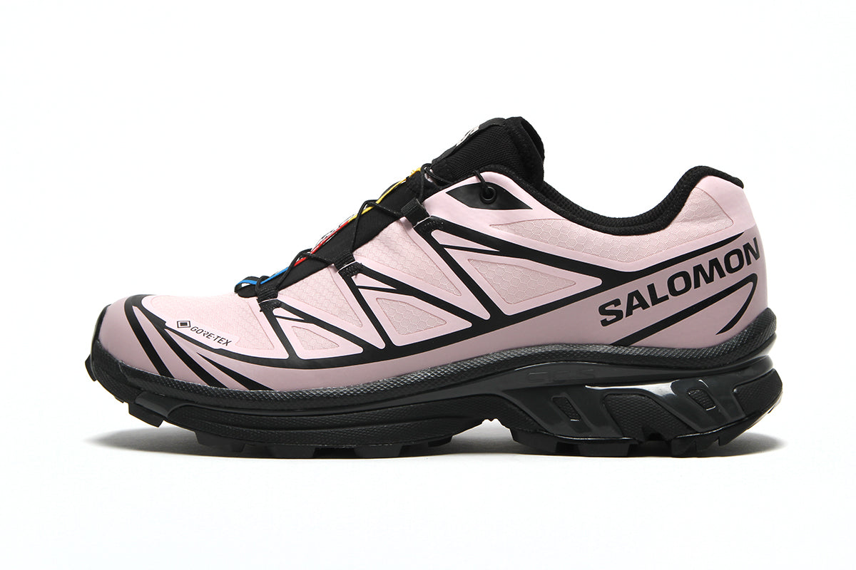 Salomon - XT-6 GTX
Style # L49215600
Color : Black / Icy Pink / Dawn Pink