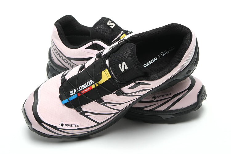 Salomon - XT-6 GTX
Style # L49215600
Color : Black / Icy Pink / Dawn Pink