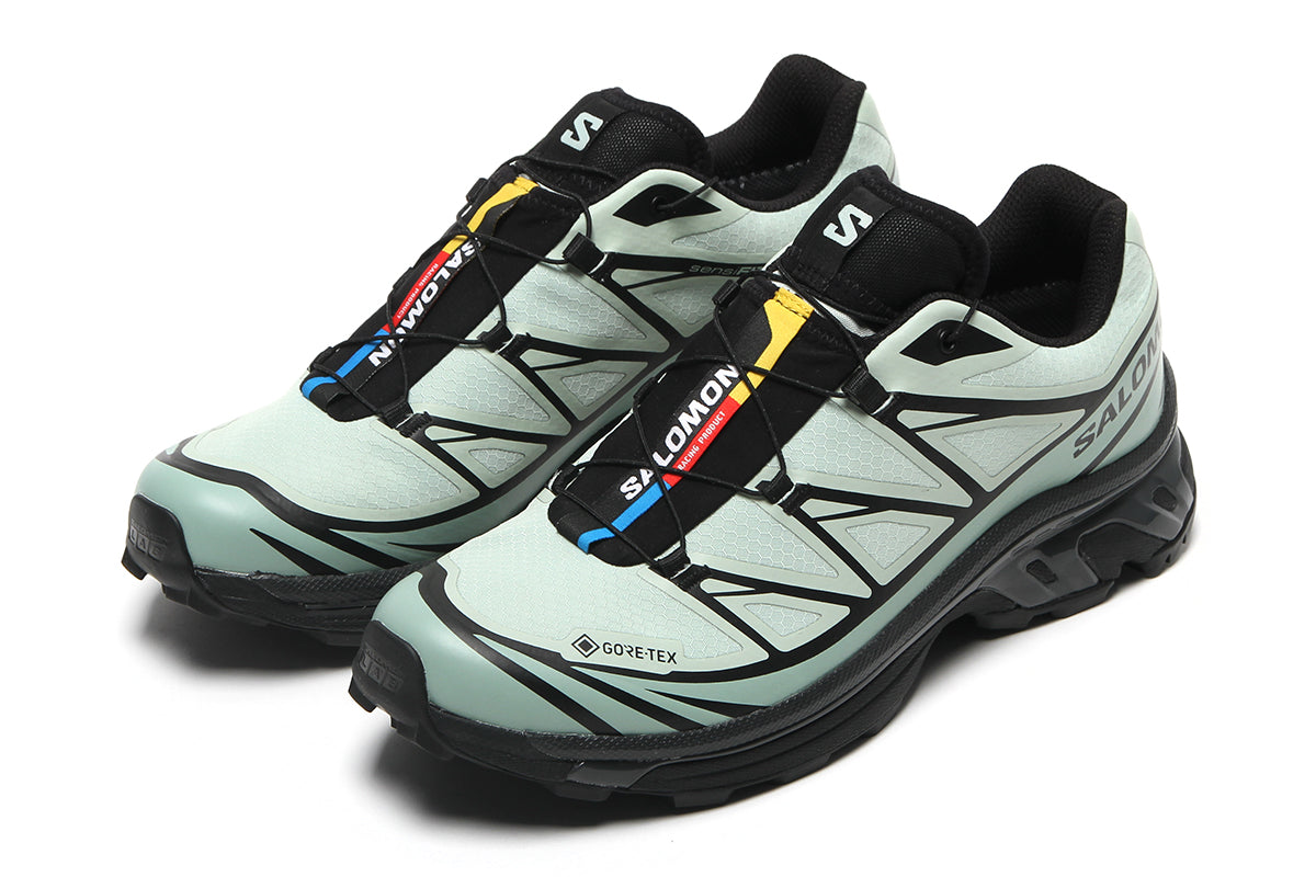 Salomon - XT-6 GTX
Style # L49306800
Color : Sea Foam / Green Milieu / Black