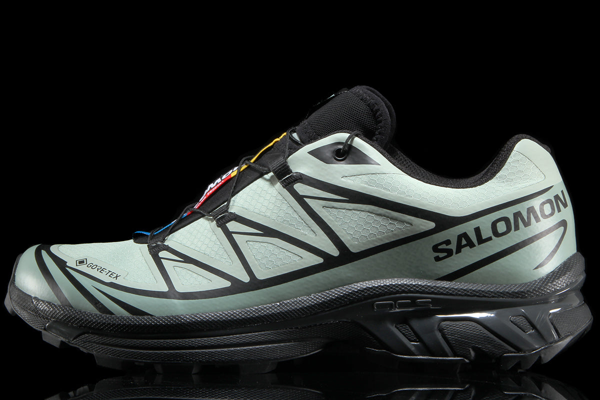 Salomon - XT-6 GTX
Style # L49306800
Color : Sea Foam / Green Milieu / Black