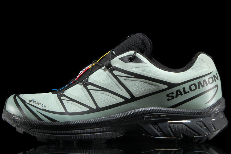 Salomon - XT-6 GTX
Style # L49306800
Color : Sea Foam / Green Milieu / Black
