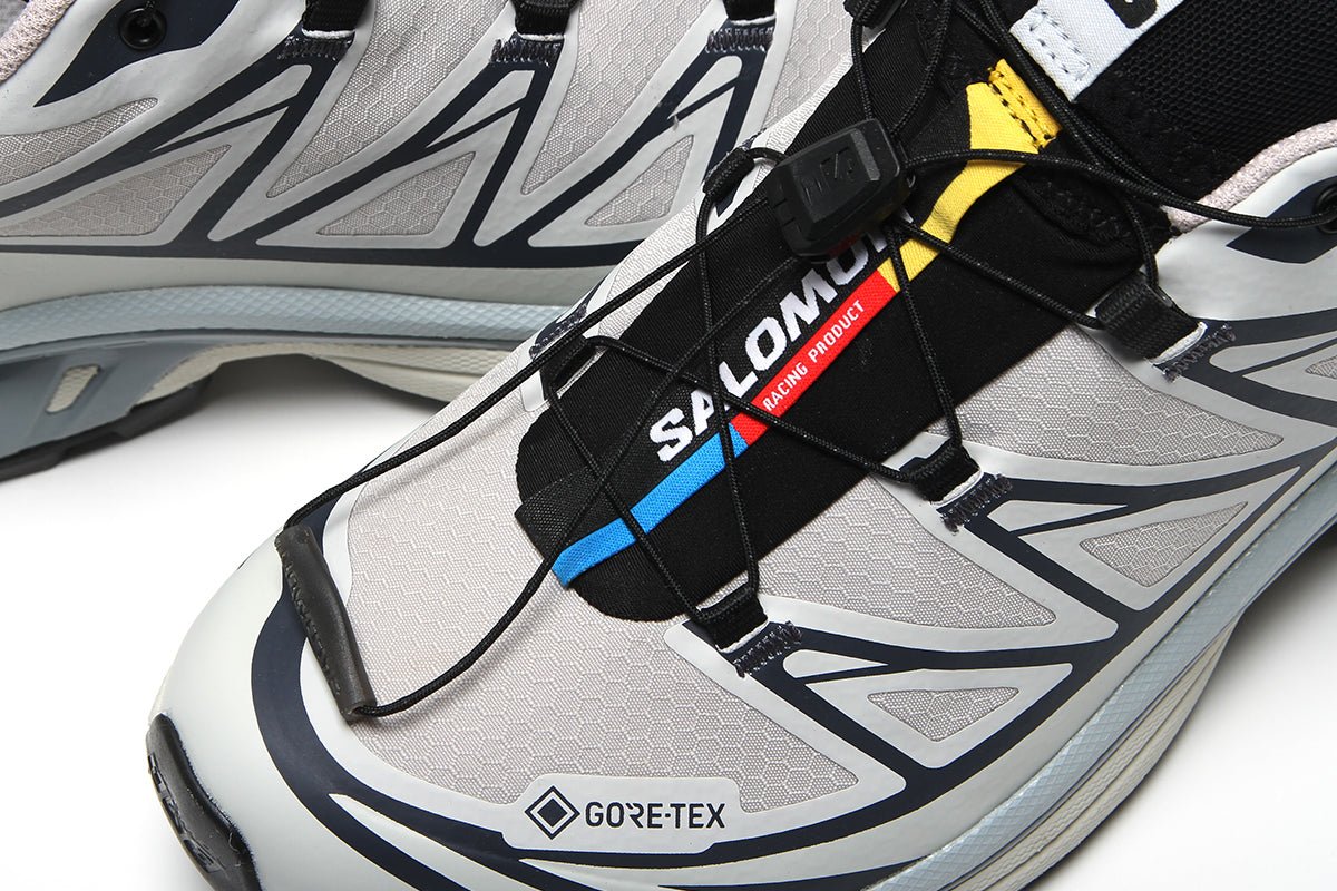 Salomon - XT-6 GTX
Style # L49201400
Color : Silver Cloud / Black / Pearl Blue