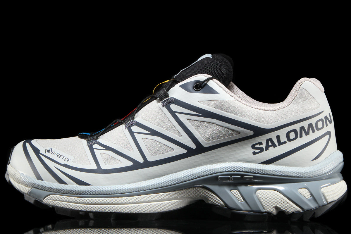 Salomon - XT-6 GTX
Style # L49201400
Color : Silver Cloud / Black / Pearl Blue