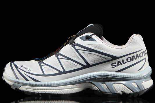 Salomon - XT-6 GTX
Style # L49201400
Color : Silver Cloud / Black / Pearl Blue