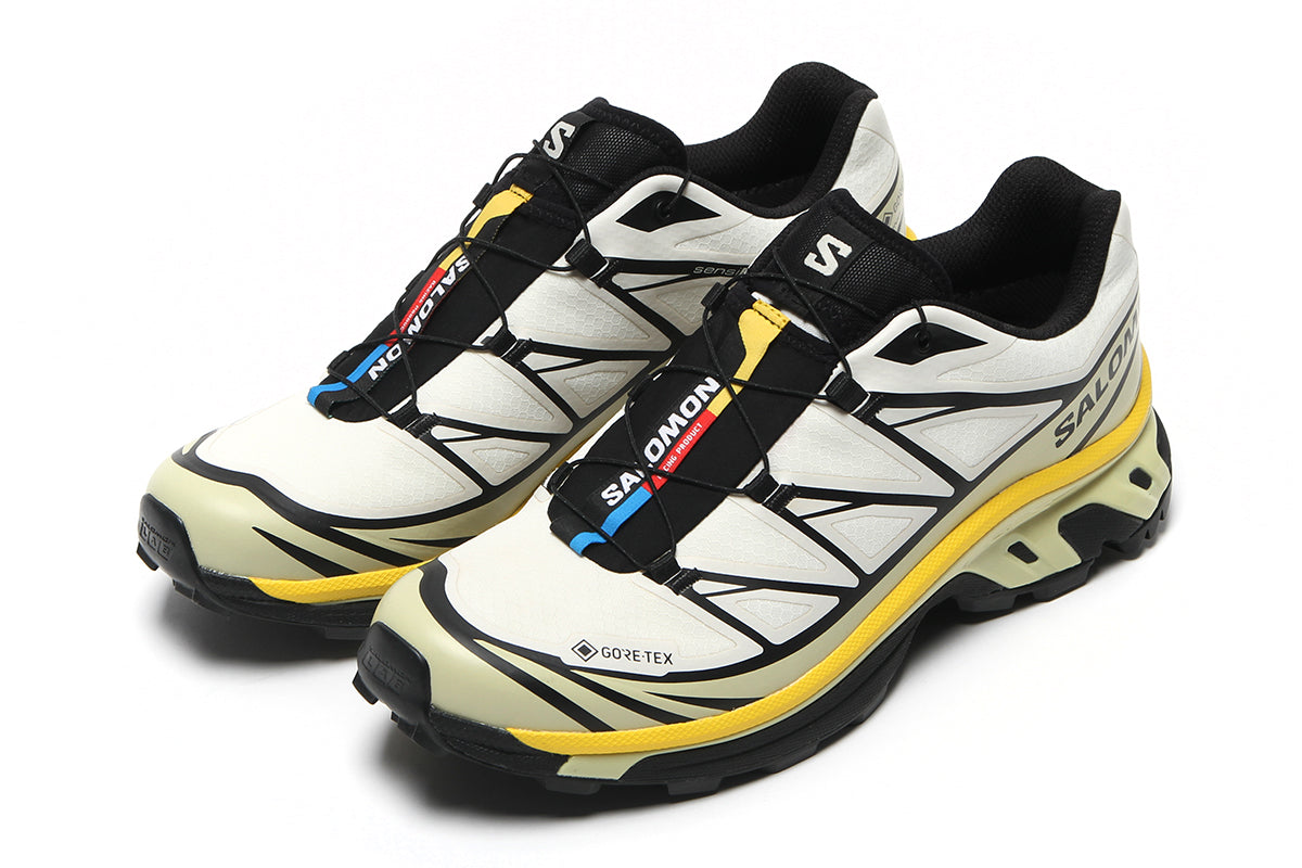 Salomon - XT-6 GTX
Style # L49215700
Color : Vanilla Ice / Bog / Shadow