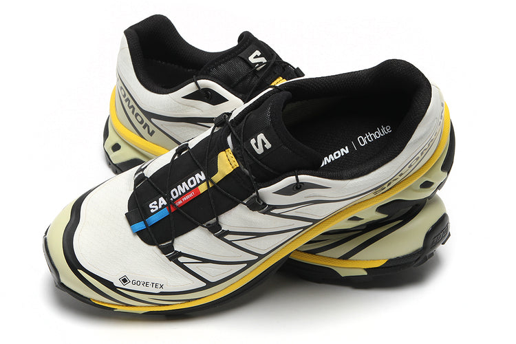 Salomon - XT-6 GTX
Style # L49215700
Color : Vanilla Ice / Bog / Shadow