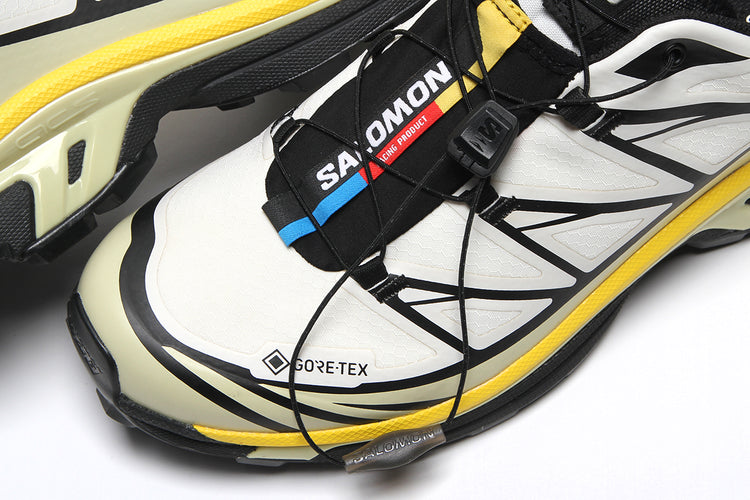 Salomon - XT-6 GTX
Style # L49215700
Color : Vanilla Ice / Bog / Shadow