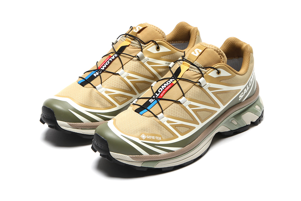 Salomon | XT-6 Gore-Tex
Style # L47581000
Color : Antelope / Icicle / Portabella