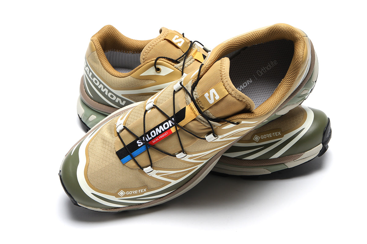 Salomon | XT-6 Gore-Tex
Style # L47581000
Color : Antelope / Icicle / Portabella