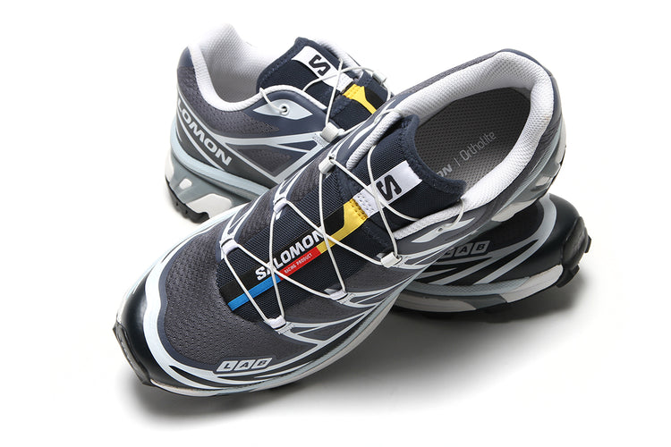 Salomon - XT-6
Style # L47864000
Color : Grisaille / Blue Nights / Quarry