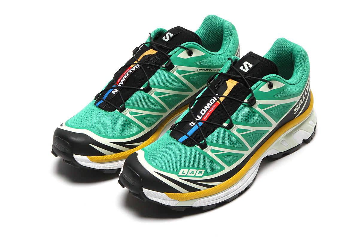 Salomon | XT-6
Style # L47583100
Color : Bright Green / Black / Sulphur