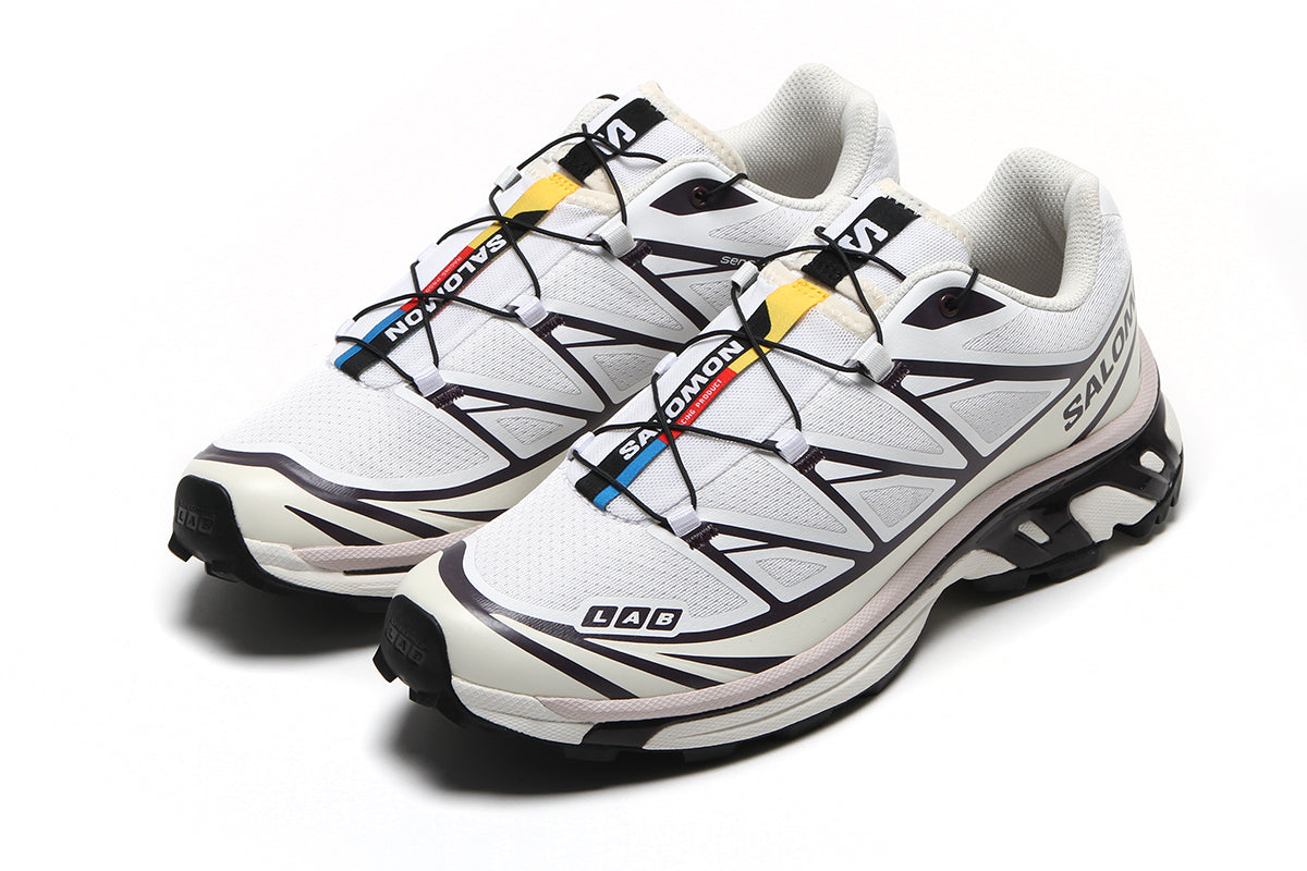 Salomon - XT-6
Style # L47864600
Color : White / Vanilla Ice / Plum Perfect