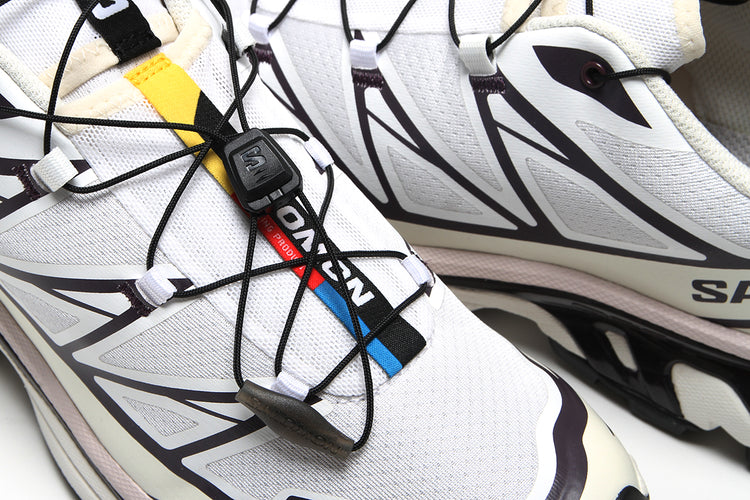 Salomon - XT-6
Style # L47864600
Color : White / Vanilla Ice / Plum Perfect