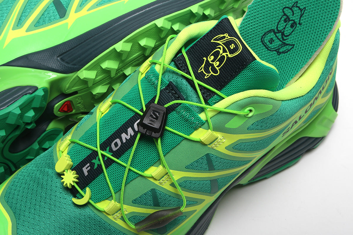 Salomon - XT-Pathway 2 x Feid
Style # L49120300
Color : Bright Green / Green Gecko