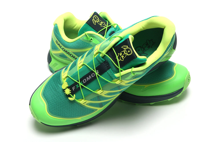 Salomon - XT-Pathway 2 x Feid
Style # L49120300
Color : Bright Green / Green Gecko