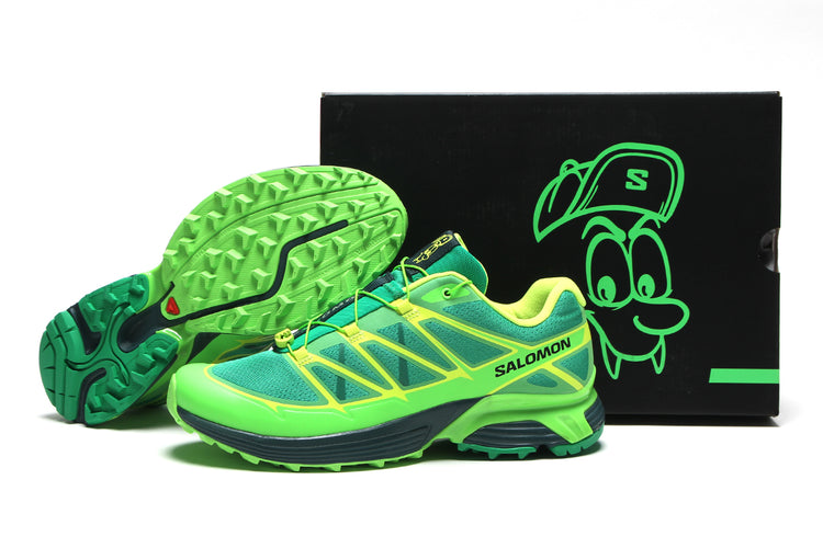 Salomon - XT-Pathway 2 x Feid
Style # L49120300
Color : Bright Green / Green Gecko