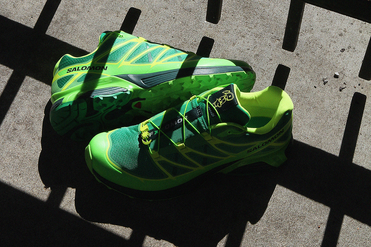 Salomon - XT-Pathway 2 x Feid
Style # L49120300
Color : Bright Green / Green Gecko