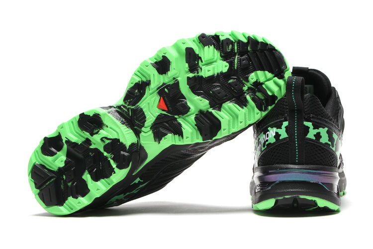 Salomon - ACS Nexxt The Green Star By Feid
Style # L45506800
Color : Black / Bright Green / Green Gecko