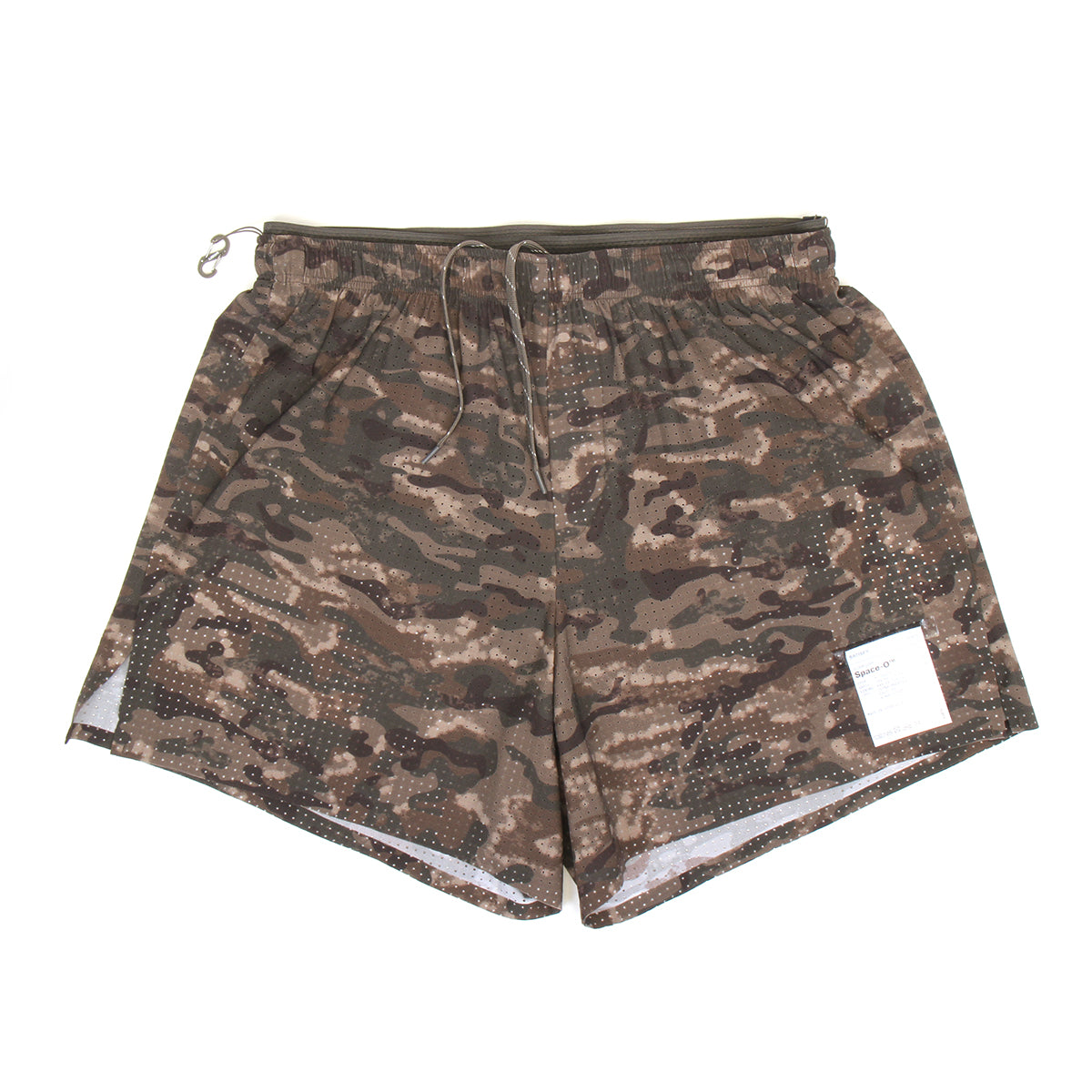 Satisfy - Space-O™ Short 5"
Style # 12076-921F0
Color : Overland Trek Camo
