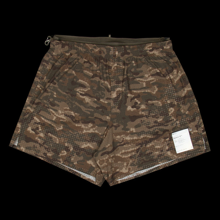 Satisfy - Space-O™ Short 5"
Style # 12076-921F0
Color : Overland Trek Camo