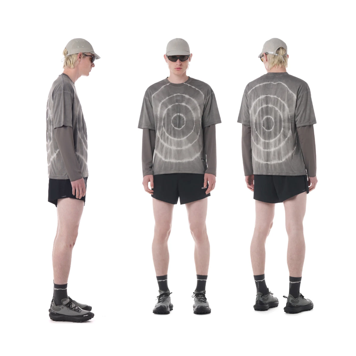Satisfy - AuraLite T-Shirt
Style # 11000-86H01
Color : Stone Mountain Tye Dye