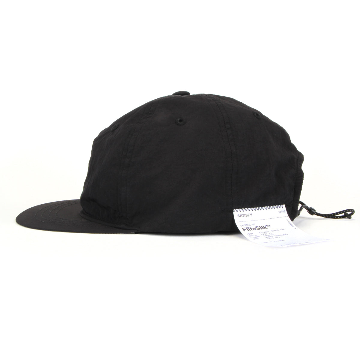 Satisfy - FliteSilk™ 5-Panel Pinch Cap
Style # 31025-00041
Color : Black (Eagle)