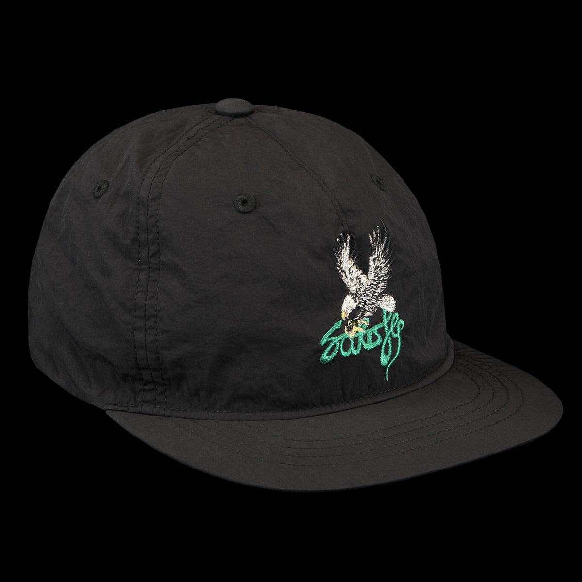 Satisfy - FliteSilk™ 5-Panel Pinch Cap
Style # 31025-00041
Color : Black (Eagle)