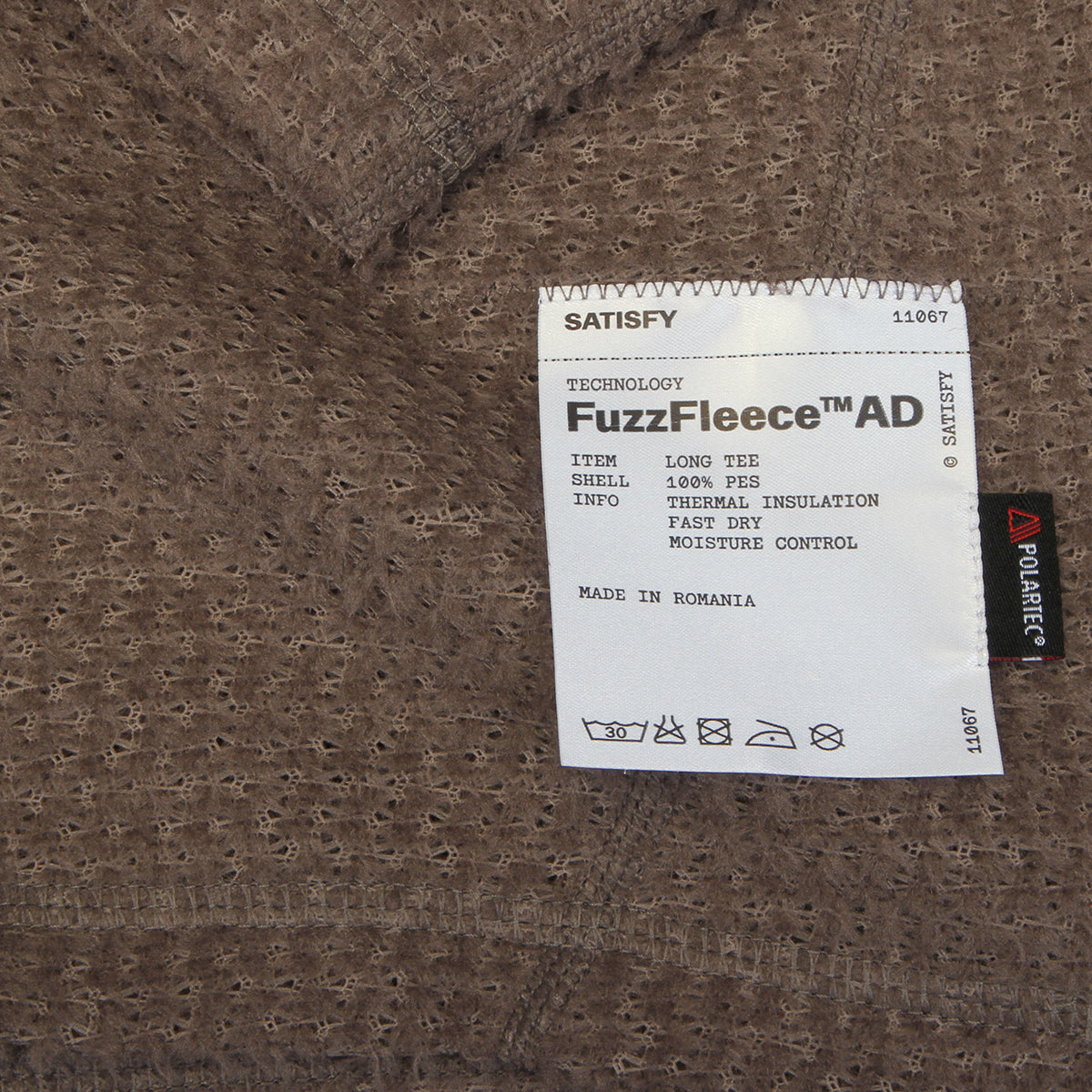 Satisfy - FuzzFleece™ AD L/S Shirt
Style # 11067-91000
Color : Falcon