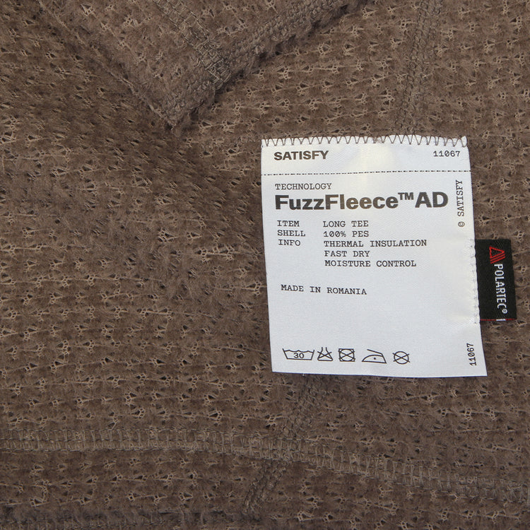 Satisfy - FuzzFleece™ AD L/S Shirt
Style # 11067-91000
Color : Falcon