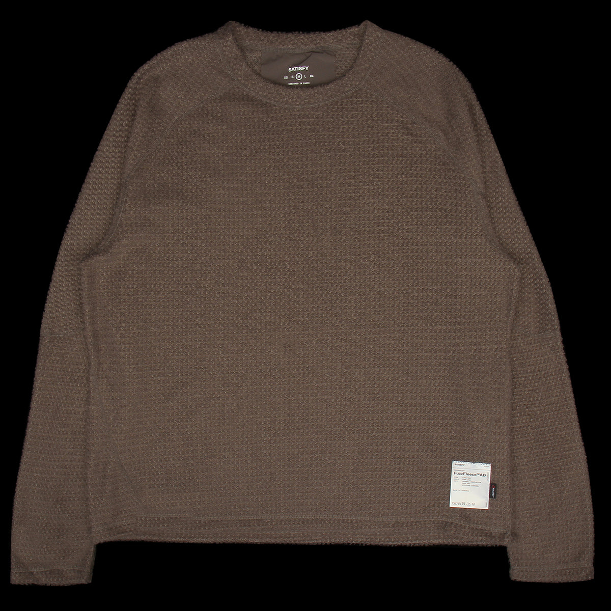 Satisfy - FuzzFleece™ AD L/S Shirt
Style # 11067-91000
Color : Falcon