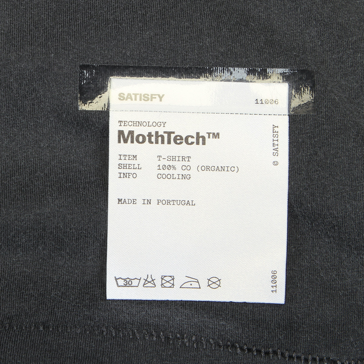 Satisfy - MothTech™ T-Shirt
Style # 11006-00A35
Color : Aged Black