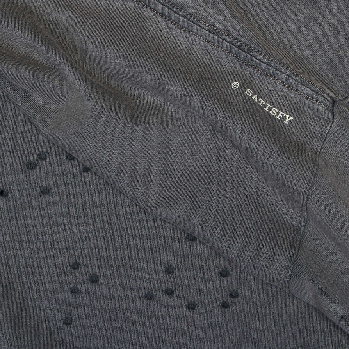 Satisfy - MothTech™ T-Shirt
Style # 11006-01A01
Color : Faded Black