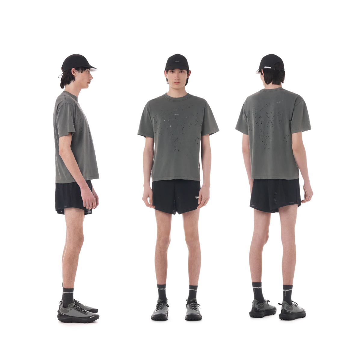 Satisfy - MothTech™ T-Shirt
Style # 11006-01A01
Color : Faded Black