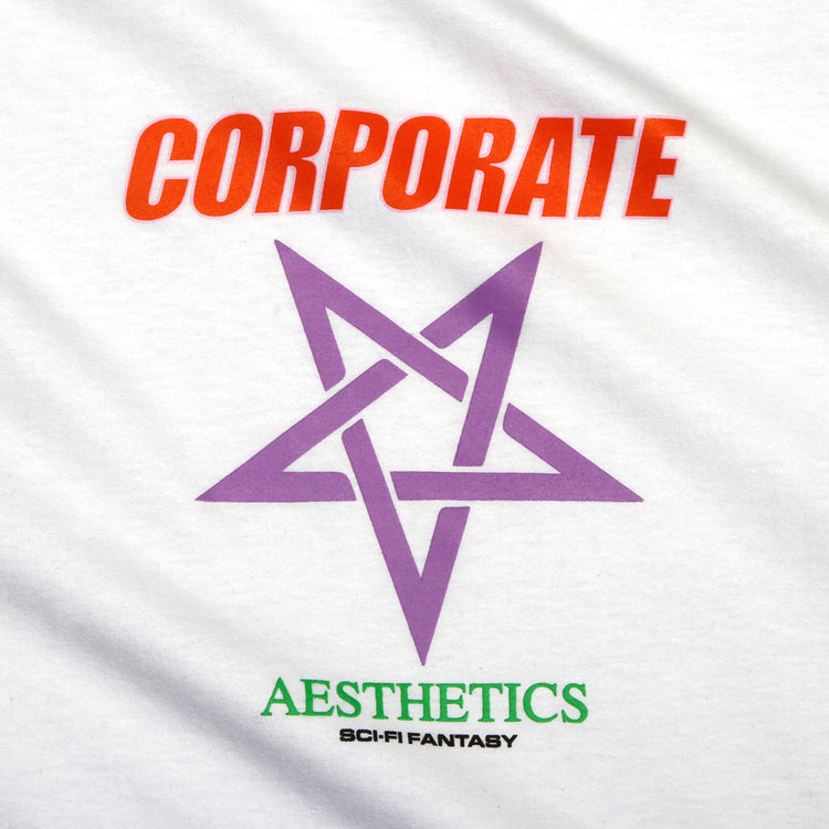 Sci-Fi Fantasy - Corporate Aesthetics T-Shirt
Color : White