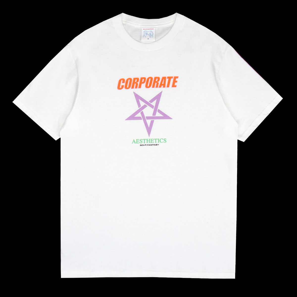 Sci-Fi Fantasy - Corporate Aesthetics T-Shirt
Color : White