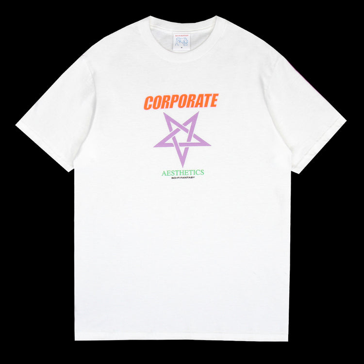 Sci-Fi Fantasy - Corporate Aesthetics T-Shirt
Color : White